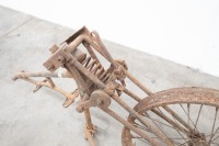 A circa 1920s unidentified OHV front frame section - 2
