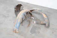 Three circa 1940s/1950s Triumph guards