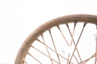 A circa 1927-1930 AJS 19" 40 spoke rear wheel, with bearings and quill - 2
