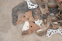 A large auto jumble grouping of miscellaneous engine mounting plates, various models and periods - 2