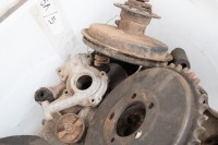 Five boxes of auto jumble mixed marque tubs of assorted parts - 9