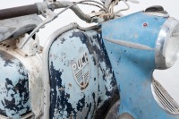 A circa 1960 Puch Scooter, possibly a SR150 Alpine model, numbers not visible - 9