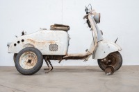 1960 Mitsubishi Silver Pigeon C-76, , with spare wheel and rear axle