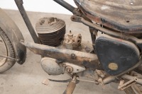 A mid to late 1950s BSA Bantam D3 150cc swing arm frame motorcycle, engine no. VD3 12457 - 6