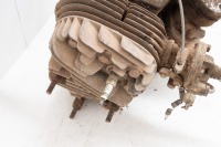 A BSA M20 engine, complete with magneto and carbie, turns over, engine no. BM20 429 - 3