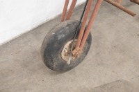 A small light weight motorcycle made up of BSA fittings and frame, has complete front end, features girder forks, possibly Triumph [Updated Description] - 3