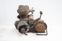 A BSA C10 engine, together with carbie, generator, distributor, gearbox, clutch, turns over
