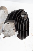 A BSA M20 motor, appears in good condition, no head, stamped 'ZM20.1144' - 4