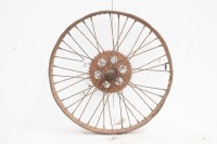 A BSA fat tank rear wheel with sprocket
