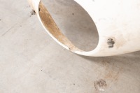 A fibreglass faring and screen possibly Honda CB4, crack beside mounting bolt - 2
