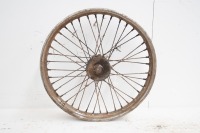 A 1950s BSA/Triumph crinkle hub 19" wheel - 3