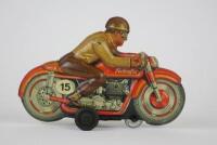 RACING: Technofix Racing Motorcycle RN15, friction drive, made in US Zone West Germany 1955-62 - 7