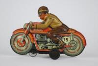 RACING: Technofix Racing Motorcycle RN15, friction drive, made in US Zone West Germany 1955-62 - 8