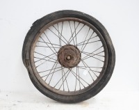 A 19" rear wheel, with axle, turns - 3