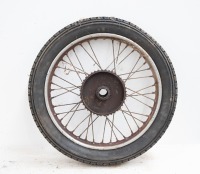 A 19" rear wheel, with drum and sprocket - 3