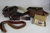 SHOOTING: A group of shotgun related objects