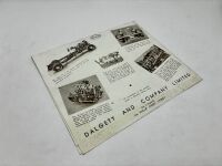 WOLSELEY: A group of three Sales Brochures, one for the Wolseley model range and two for the Twelve model [Location: Sydney] - 11
