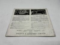 WOLSELEY: A group of three Sales Brochures featuring various models [Location: Sydney] - 4