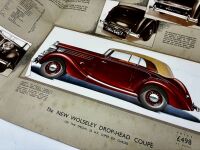 WOLSELEY: A group of three Sales Brochures for the Drophead Coupe and general model ranges [Location: Sydney] - 4