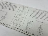 WOLSELEY: A group of three Sales Brochures for the Drophead Coupe and general model ranges [Location: Sydney] - 7