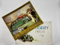 WOLSELEY: A pair of Sales Brochures for the Ten and Twelve models [Location: Sydney]