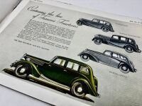 WOLSELEY: A pair of Sales Brochures featuring the 14/60, 16/65 and 18/85 models [Location: Sydney] - 3