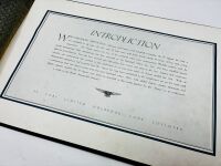 S.S. (JAGUAR): A Sales Brochure for the 1938 model year [Location: Sydney] - 2