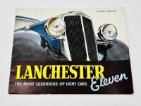 LANCHESTER: A group of three Sales Brochures for the Eleven, Fourteen and Eighteen models [Location: Sydney] - 2