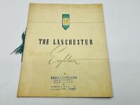 LANCHESTER: A group of three Sales Brochures for the Eleven, Fourteen and Eighteen models [Location: Sydney] - 7