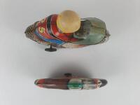 RACING: Mechanical Motor Cycle by Yonezawa Japan, late 1960s, Paya Racing Bike 17 cms made in Spain. - 13