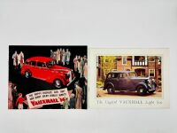 VAUXHALL: A pair of Sales Brochures for the Light Six and Fourteen models [Location: Sydney]