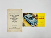 VAUXHALL: A Sales Brochure and an Operator's Manual for the Wyvern and Velox models [Location: Sydney]