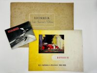 HUMBER: A group of three Sales Brochures, for the Snipe Imperial and Pullman models plus the model range with price list [Location: Sydney]