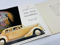 HUMBER: A group of three Sales Brochures, for the Snipe Imperial and Pullman models plus the model range with price list [Location: Sydney] - 4