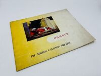 HUMBER: A group of three Sales Brochures, for the Snipe Imperial and Pullman models plus the model range with price list [Location: Sydney] - 10