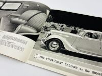 HUMBER: A group of three Sales Brochures, for the Snipe Imperial and Pullman models plus the model range with price list [Location: Sydney] - 12