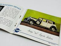 HUMBER: A group of three Sales Brochures, for the Snipe Imperial and Pullman models plus the model range with price list [Location: Sydney] - 18