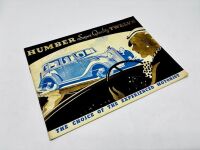 HUMBER: A pair of Sales Brochures featuring the Twelve and Snipe models [Location: Sydney] - 2