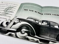 HUMBER: A pair of Sales Brochures featuring the Twelve and Snipe models [Location: Sydney] - 10