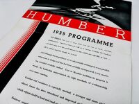HUMBER: A pair of Sales Brochure featuring the Pullman, Snipe and 16/60 [Location: Sydney] - 8