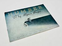 HUMBER: A group of three Sales Brochures, two featuring model ranges and one for the Super Snipe [Location: Sydney] - 11