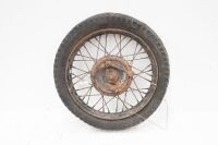 A Harley-Davidson front wheel with brake assembly, with Kelsey Hayes rim, wheel does not turn