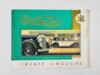 DAIMLER: A Sales Brochure for the Twenty Limousine [Location: Sydney]