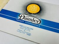 DAIMLER: A Sales Brochure for the Twenty Limousine [Location: Sydney] - 2