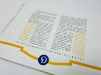 DAIMLER: A Sales Brochure for the Twenty Limousine [Location: Sydney] - 3