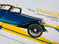 DAIMLER: A Sales Brochure for the Twenty Limousine [Location: Sydney] - 4