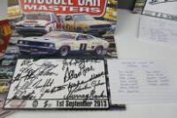 MUSCLE CARS: Five publications on muscle cars (signed by 15+ drivers) - 6