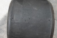 F5000: Two large & impressive twin polished side aluminum F5000 rear wheels, believed to have been removed from a Lola, great for car or table bases - 7