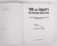 TWR AND JAGUAR'S:&nbsp;A copy of "TWR and Jaguar's" V12 prototype sports cars, inside TWR's world championship winning team,&nbsp;edited by Allan Scott - 2