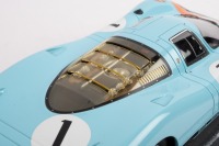 PORSCHE 917/69: A 1:18 scale Porsche 917 LH, in the famous Gulf racing colours, the number #1 race car concept, limited edition this being 066/290 pieces produced - 5